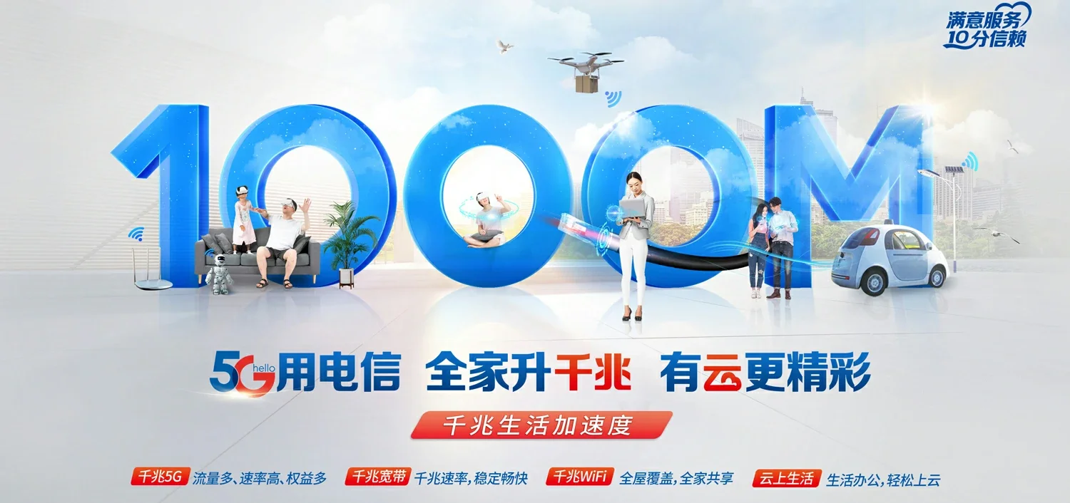 中国电信 曲阳县电信宽带 宽带套餐